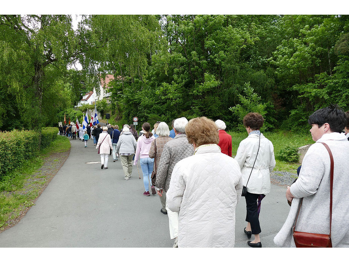 Bittprozession an Christi Himmelfahrt (Foto: Karl-Franz Thiede)